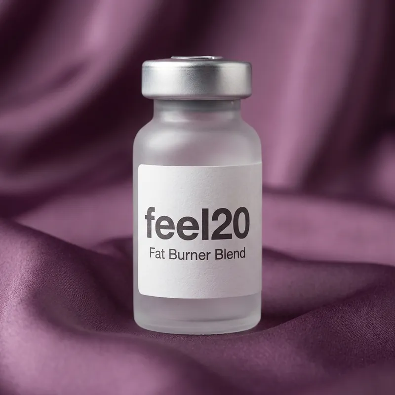 A Feel20 Fat Burner Blend vial