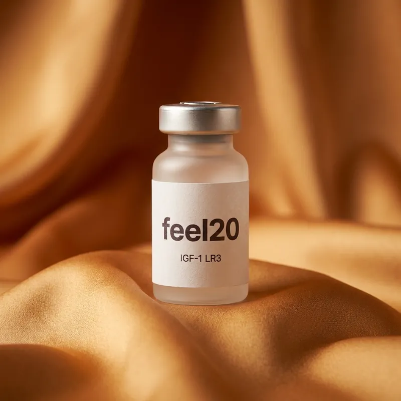 A Feel20 IGF-1 LR3 vial
