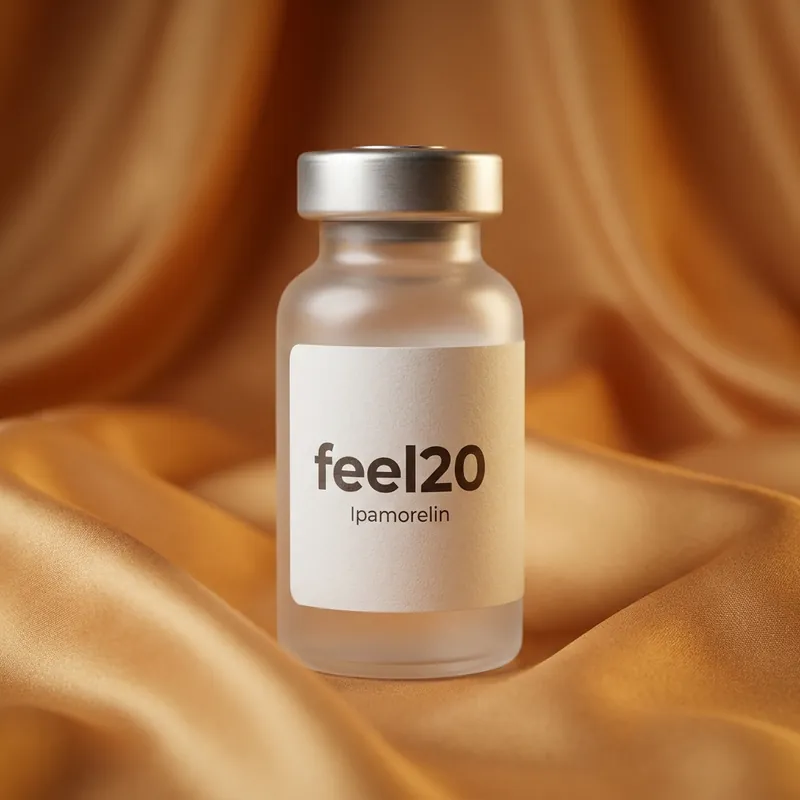 A Feel20 Ipamorelin vial
