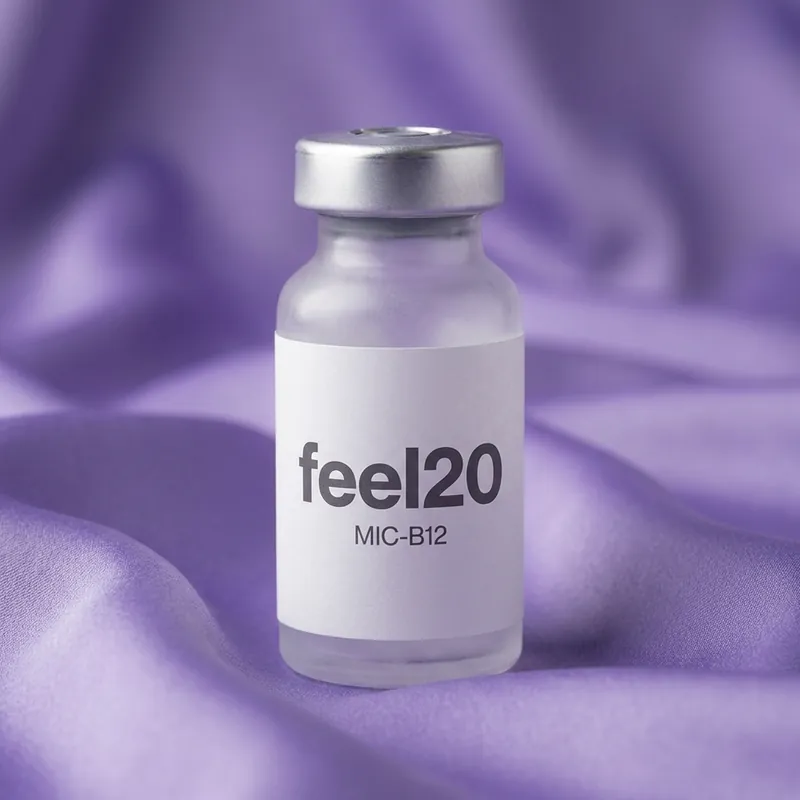 A Feel20 MIC-B12 vial