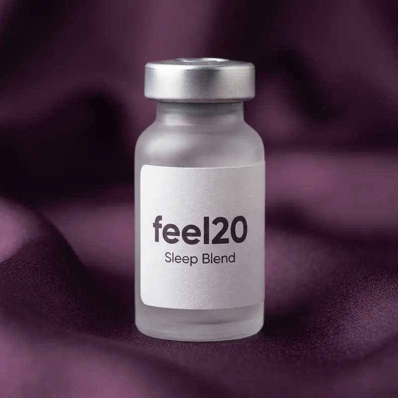 A Feel20 Sleep Blend vial