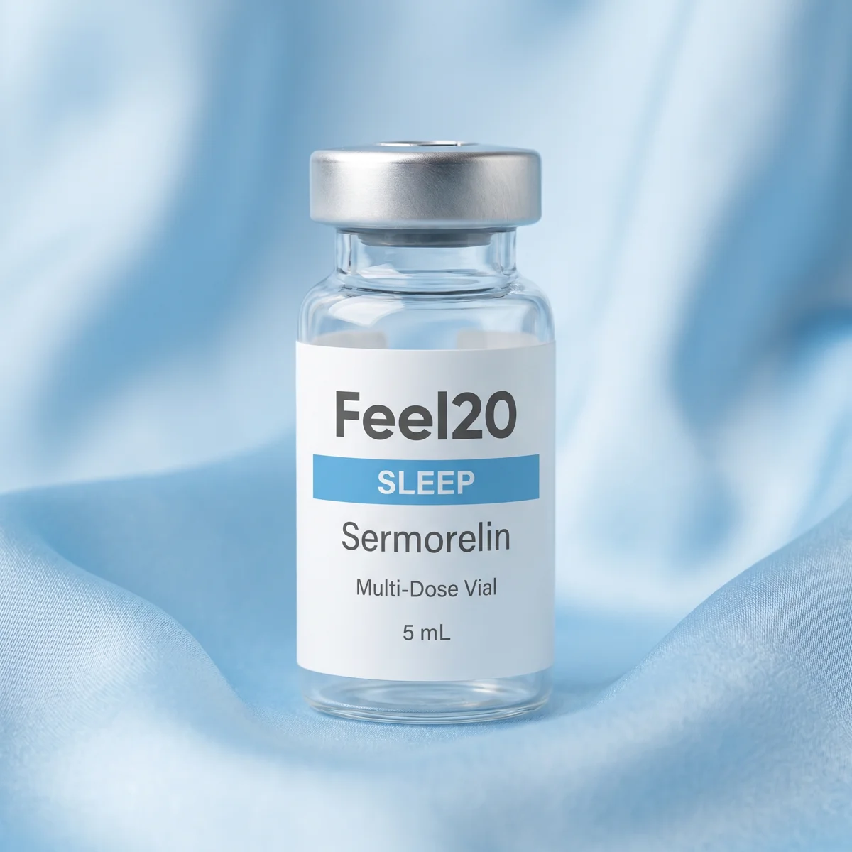 Sermorelin Sleep & Recovery vial, cold-shipped from a licensed US pharmacy