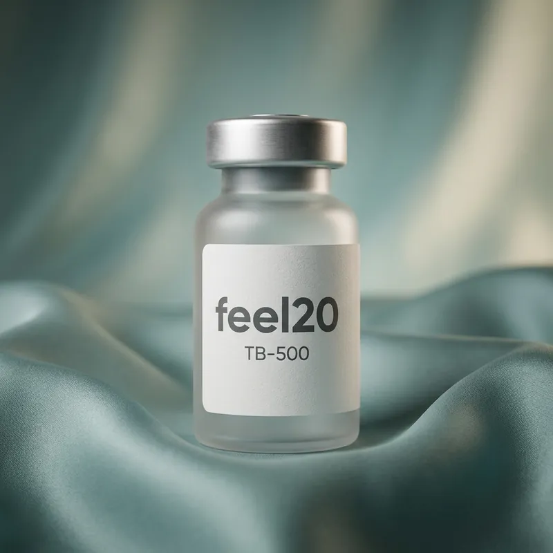 A Feel20 TB-500 vial