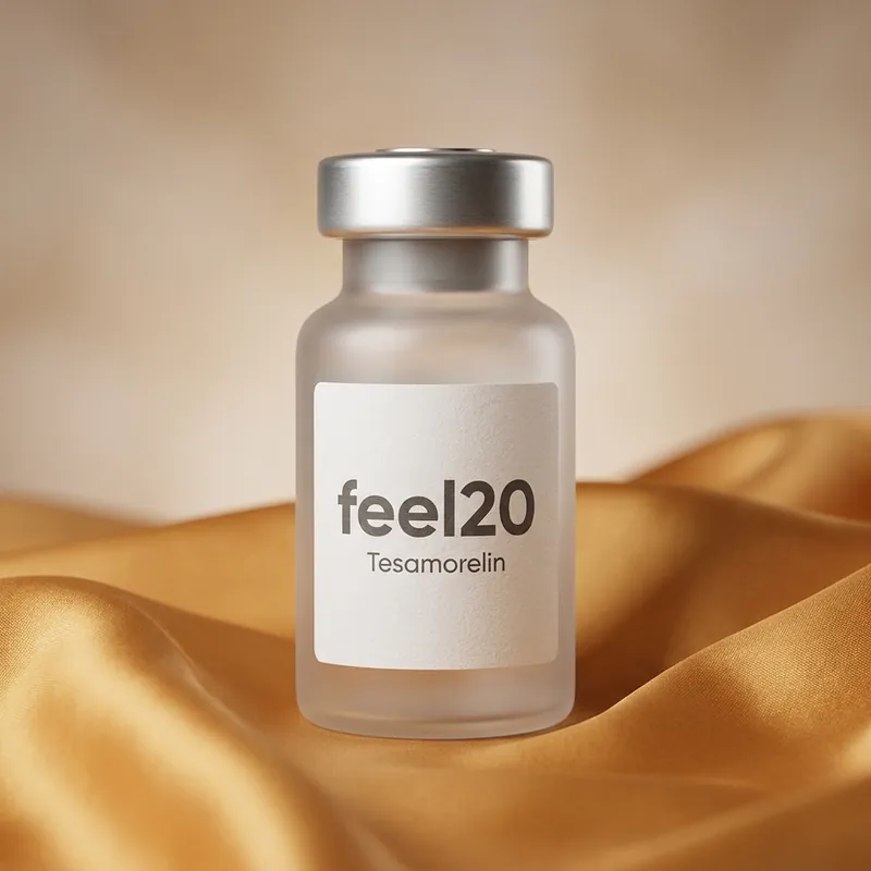 A Feel20 Tesamorelin vial
